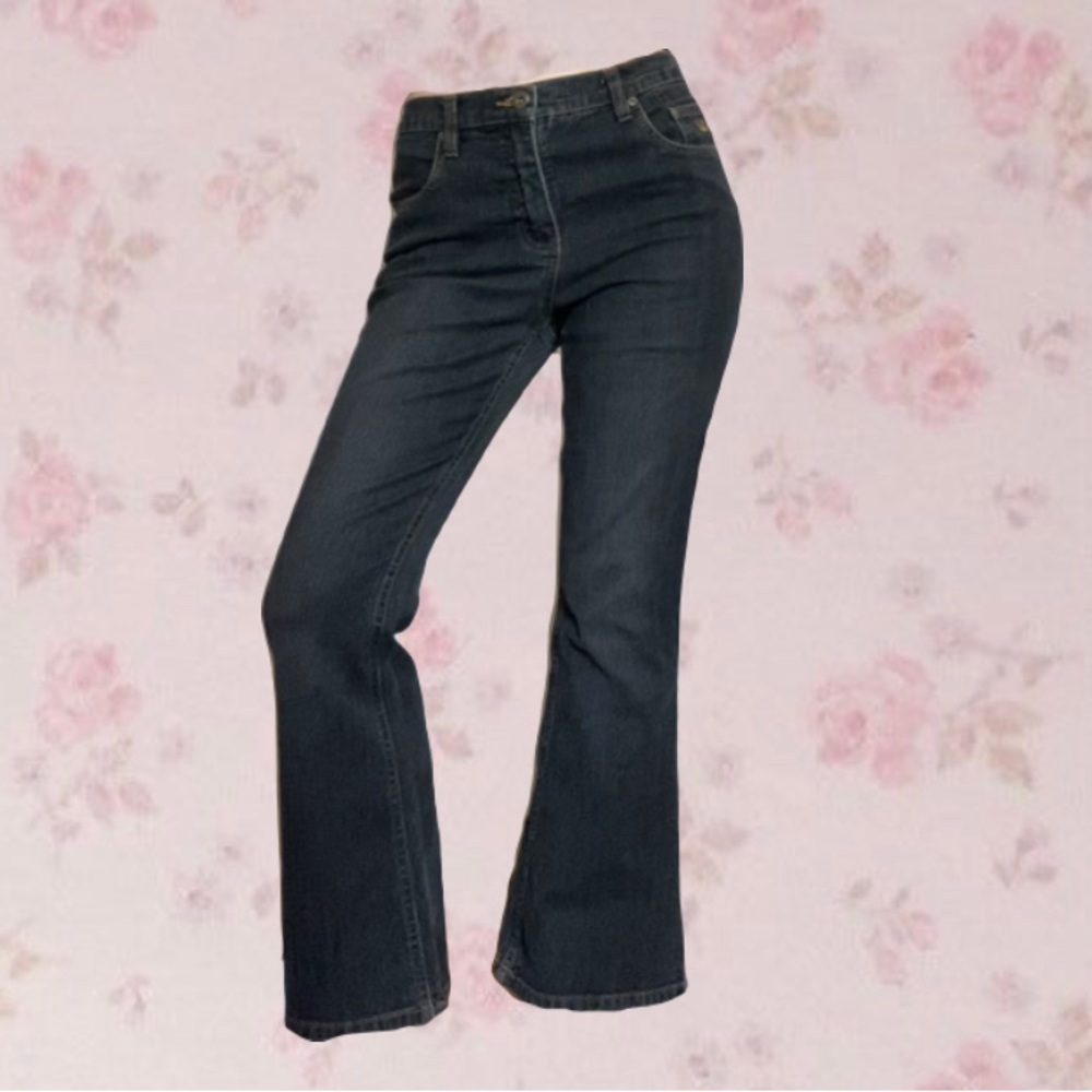 Black Bell Bottom Jeans
